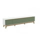 thumbnail image 2 of Mueble TV 85" Kappesberg 218cm con 3 Puertas Blanco/Verde, 2 of 10