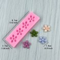 thumbnail image 4 of Moyic Molde de pastel con forma de flor de 4 rejillas, repuesto lavable portátil para el hogar, molde para hornear pudín de helado, Type3, 4 of 6