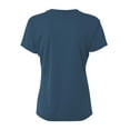 thumbnail image 3 of A4 Women's Topflight Heather Performance V-Neck Tee Nw3381, 3 of 4