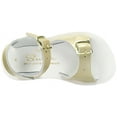 thumbnail image 5 of Salt Water 1720-GOLD: by Hoy Originals Gold Little Kids Sandals (12 M US Little Kid), 5 of 8