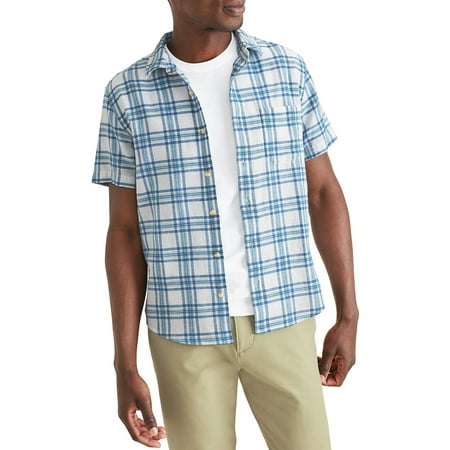 Dockers Men's Regular Fit Short Sleeve Casual Shirt