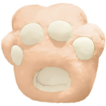 

Jmntiy Cartoon Plush Cat Paw Warm Foot Slippers Home Indoor Warm Slippers Clearance