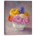 thumbnail image 2 of Fleurs Ranunculus Multicolores dans un Vase - Impression sur Toile Florale, 2 of 4
