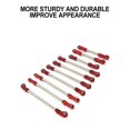 thumbnail image 4 of Xingzhi 10pcs Wheelbase Steering Link Rod Set For 1/10 R1002 RC Car Accessories Silver, 4 of 6