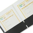thumbnail image 4 of Pen+Gear Letter Size 2-Pocket Paper Folder, 9.5" x 11.5", Black, 4 of 5