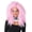 Pink, variant on Crimped N Kooky Adult Wig (Blue)