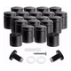 thumbnail image 1 of Chapetones Para Montaje De Herrajes Vidrio 20 pcs, Negro, 1 of 5