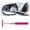 Pink, variant on Car Rearview Mirror Wiper, Retractable Auto Glass Squeegee, Portable Cleaning Tool for All Vehicles, Universal Automotive Accessories