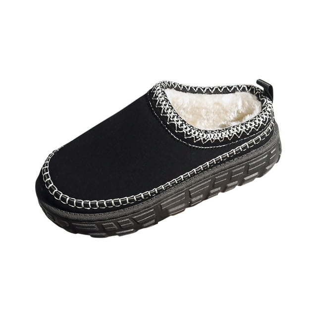 Bottes pour Femmes Semelle Plate Bottes de Neige pour Femmes pour Loisirs Extérieur