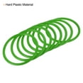 thumbnail image 4 of Unique Bargains 8.5cm Plastic Carnival Ringtoss Rings Hoop Party Favor Game, Green 24 Pack, 4 of 5