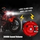 thumbnail image 4 of Cuerno de motocicleta portátil 12V Coches Cuernos de caracol Cuernos de trompeta Montar en altavoz Accesorios para herramientas para camiones de tren Barcos de bicicletas 2pcs Guardurnaity VI001751-02B, 4 of 6