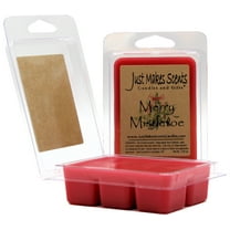 Merry Mistletoe 2-Pack Soy Wax Melts Homemade -Just Makes Scents Candles & Gifts