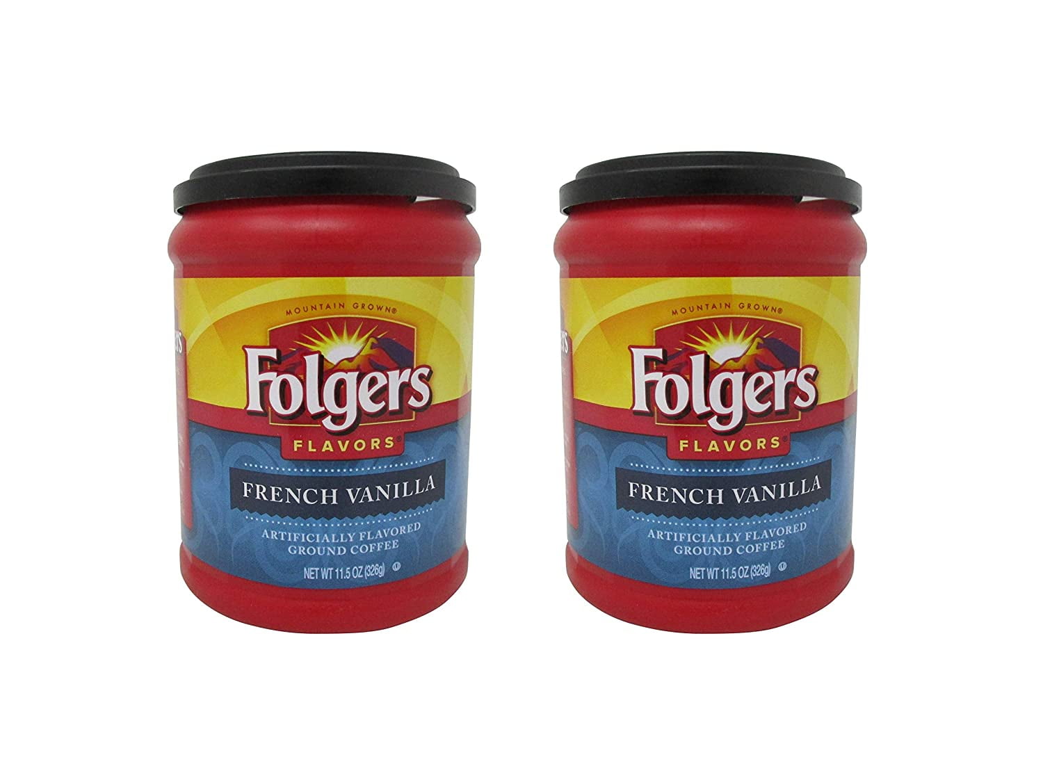 Folgers French Vanilla Coffee 11.5 oz 2 pk