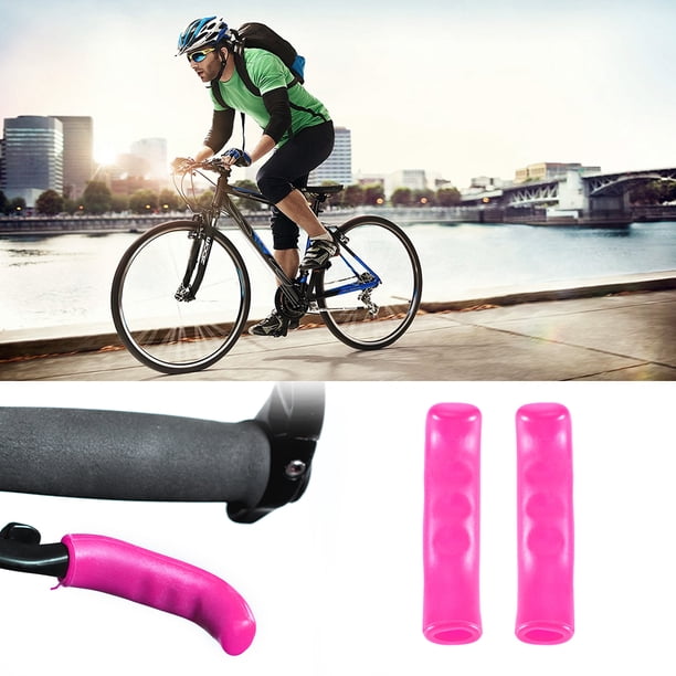 Protection Antidérapante Pour Poignée De Frein Vélo – En Silicone, Compatible 14-18 Mm, Plusieurs Couleurs