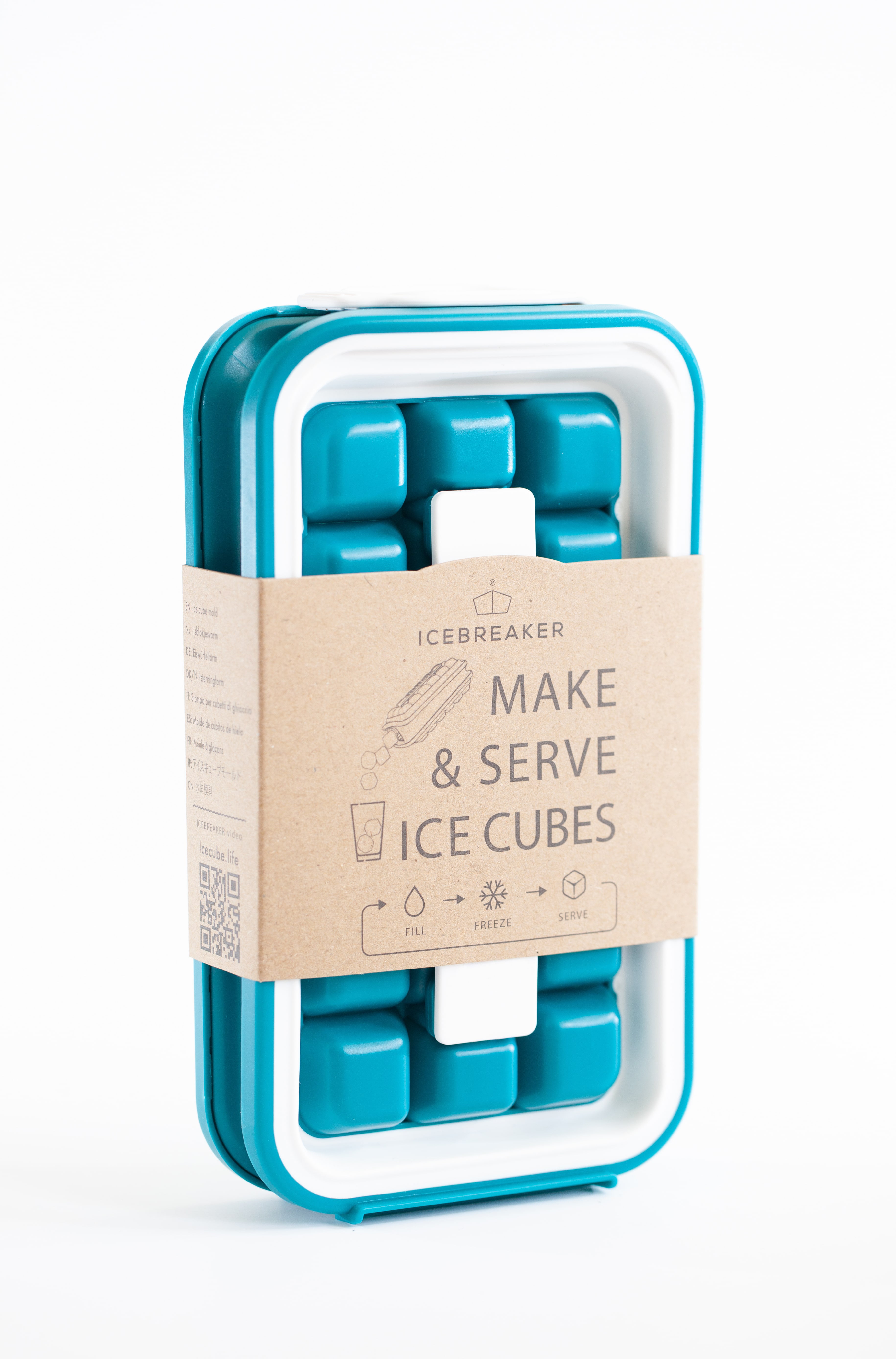 Ice Cube Maker, Ice Breaker Pop, Silicone Sanitary Ice Tray with