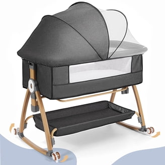 SteAnny Bassinet, Bedside Sleeper for Baby, Newborn Co-Sleepping, Rocking  Cribs Foldable Travel 0-6M - Walmart.com