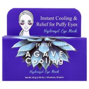 Petitfee Agave Cooling Hydrogel Eye Mask, 60 Pieces, 2.96 oz (84 g)