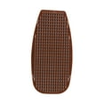 thumbnail image 4 of Motorcycle Seat Pad Comfortable Portable Anti Slip Motorbike Seat Pad Cover Brown, 4 of 7