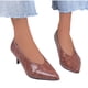 thumbnail image 4 of Zapatos de punta sólida de tacón fino para mujer Sandalias cómodas Sandalias cómodas informales Wmkox8yii  hfjk4691, 4 of 7