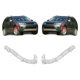 thumbnail image 3 of Front Left & Right Bumper Upper Bracket for 2007 2008 2009 6400A587 6400A588, 3 of 5