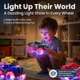 thumbnail image 6 of ArtCreativity Light-Up Monster Truck Set, Flashing LED  Tires, 4 Pack, for boys 3+, 6 of 8