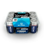 Rayovac High Energy C Batteries (12 Pack), Alkaline C Cell Batteries