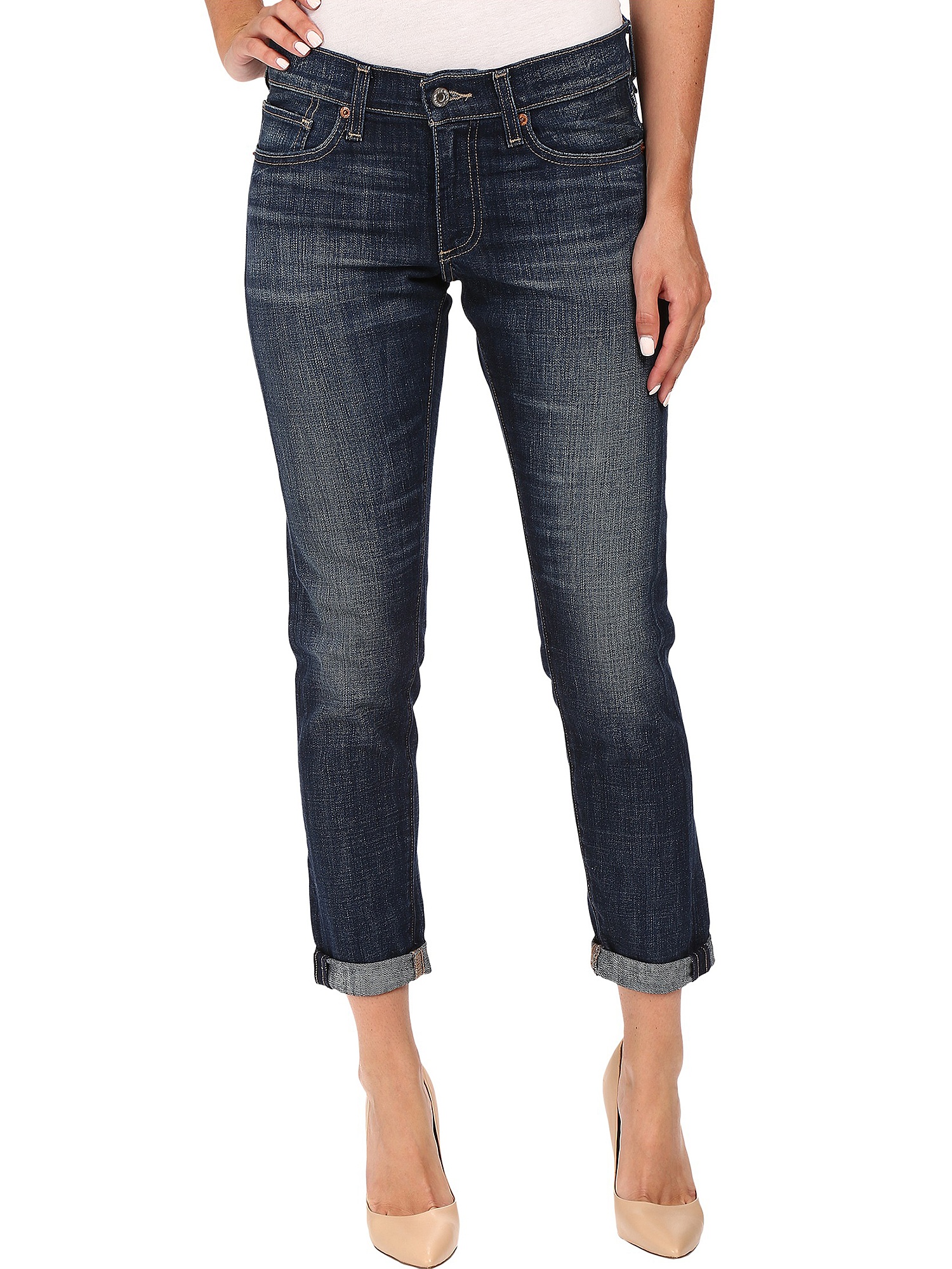 lucky sienna cigarette jeans