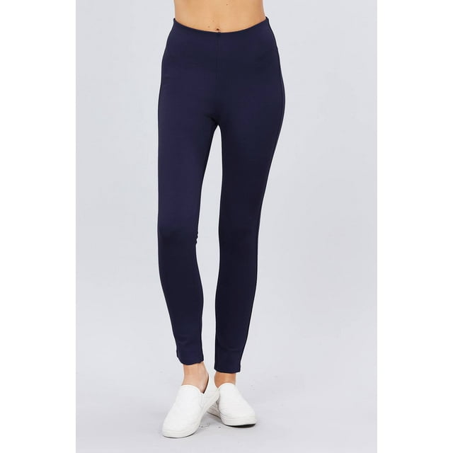 Waist Elastic Band Ponte Pants