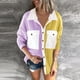 thumbnail image 1 of Pntutb Moda Mujer Casual Sólido Con Capucha Felpa Chaquetas Cálidas Cremallera Cardigan tops Abrigo Rollbacks Pntutb Pntutb-3515, 1 of 7
