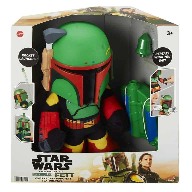 Star Wars Boba Fett Voice Changer Plush, 12