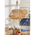 thumbnail image 4 of P400323-163-Progress Lighting-Laila - 4 Light Chandelier In Coastal Style-23.62 Inches Tall and 22.37 Inches Wide     -Traditional Installation, 4 of 11