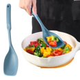 thumbnail image 1 of Silicone Cooking Spoon W Measuring Marks Flat And Shard Edge For Cooking Serving Scraping And Sooping High Heat And Non Stick,1*Multi-Purpose Shovel Spoon Drain Shovel Clearance, 1 of 9