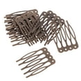 thumbnail image 2 of 5x 10 pcs del cabellero para Accesorios Nupciales del cabellero Sunnimix Peine de pelo manualidades de bricolaje, 2 of 8