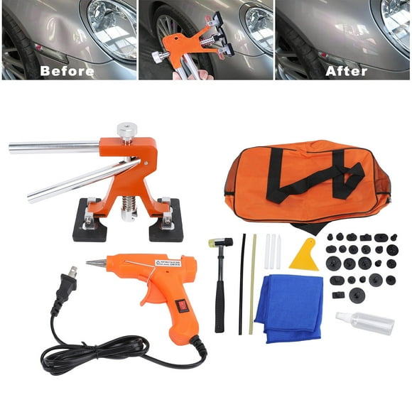 Tool 48Pcs Dent Puller Kit Adjustable Versatile Car Body Paintless Dent Removal Tool for Motorcycle RV Refrigerator Washing Machine
