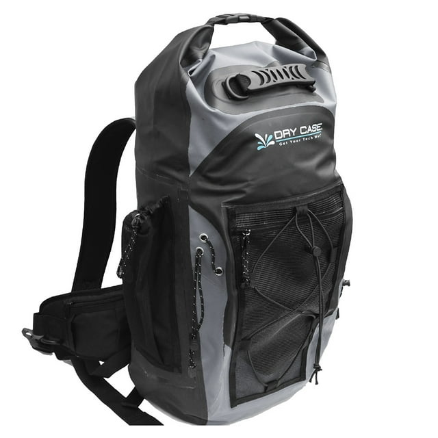 Drycase Masonboro Gray 35 Liter Waterproof Adventure Backpack