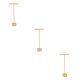 thumbnail image 4 of Sonducket Gold Jewelry Display Earrings Stand for  Bracelet 8x4x10.5cm Type1, 4 of 6