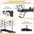 thumbnail image 5 of Goplus Foldable Pilates Reformer Machine for Home Gym,Pilates Equipment with Jump Board, 5 of 10