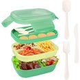 thumbnail image 1 of Bento Box Adult Lunch Box, 64oz Lunch Containers For Adults, Bento Lunch Box, 1 of 5