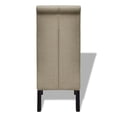 thumbnail image 5 of vidaXL Dining Chairs 2 pcs Beige Fabric, 5 of 6