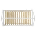 thumbnail image 5 of Lodgepole Kid's Twin Over Twin A-Frame Bunk Bed with Built-In Ladder, White, 5 of 11