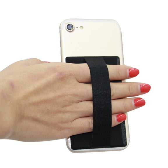 Gymnture Phone Card Holder Elastic Band Credit Pocket Wallet Finger Gripper