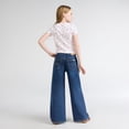 thumbnail image 4 of Levi Strauss Signature Girls Wide Leg Baggy Denim Jean, Size 5-18, 4 of 8