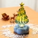 thumbnail image 3 of Adornos navideños, adornos navideños, regalos navideños Árbol de Navidad de vidrio hecho a mano Árbol de Navidad de vidrio Artesanías de vidrio Decoración navideña Regalos A Decoraciones, 3 of 9