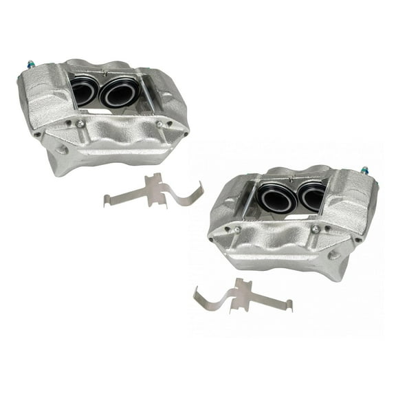 TRQ Front Brake Caliper Set Compatible with 1996-2002 Toyota 4Runner 2004 Tacoma