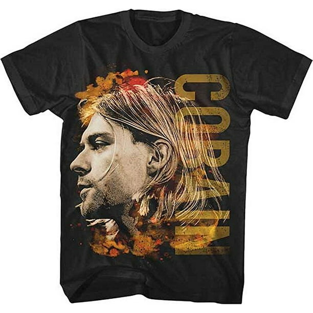 Kurt Cobain Colored Side T-Shirt - Walmart.com