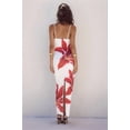 thumbnail image 5 of Womens Floral Maxi Dress Summer 2025 Spaghetti Strap Slip Bodycon Mesh Beach Vacation Dresses White L, 5 of 8