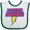 White and Green, variant on Inktastic These Nerds Put My Cape on Backwards® Superhero R Boys or Girls Baby Bib