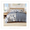 thumbnail image 4 of Juego de ropa de cama acolchada Great Bay Home Catalina Navy, 4 of 6