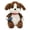 A001- Style A, variant on Cute Plush Puppy Stuffed Animal - Soft Fluffy Dog Toy with Red Collar & Blue Bone, Toddlers Boys Girls, Bedroom Playroom Nursery Decoration, Birthday Holiday Gift