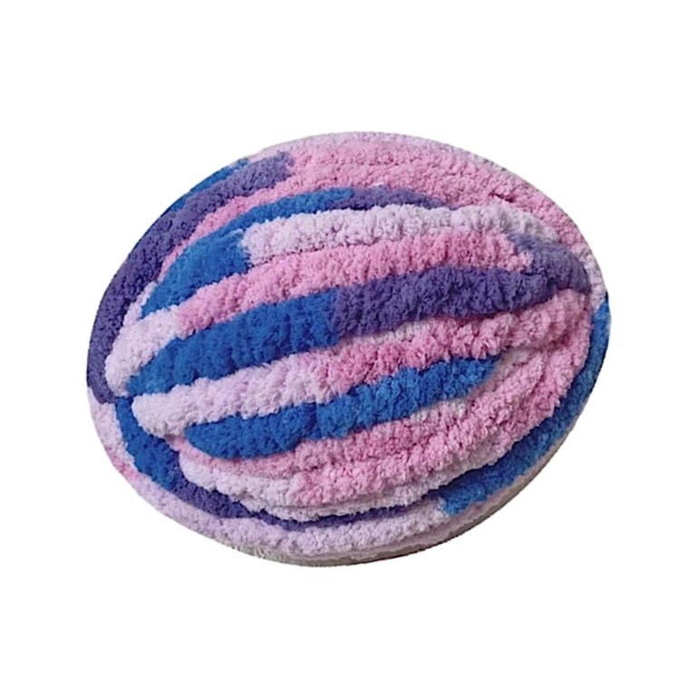 Thick Chunky Yarn Chunky Wool Yarn Bulky Yarn for Crocheting Arm Knitting  Yarn Weight Yarn Knit Yarn for Knitted Blanket Mat Weaving Sweater Blue